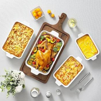 4-Piece Ceramic Baking Set 6