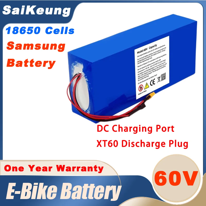 60V 50AH Electric Bicycle Lithium Ion Battery 60V 3000W E Bike Battery For  Samsung 18650 Cell With 5A Charger From Liuzedongkkkk, $887.64