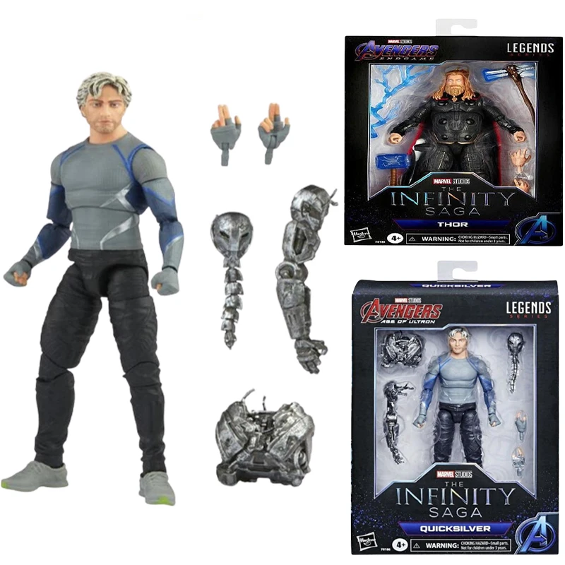 Marvel Legends Quick Silver Captain America Fat Thor Infinite War Movie Series 6 Pollici Mobile Action Figure Regalo Giocattolo Da Collezione