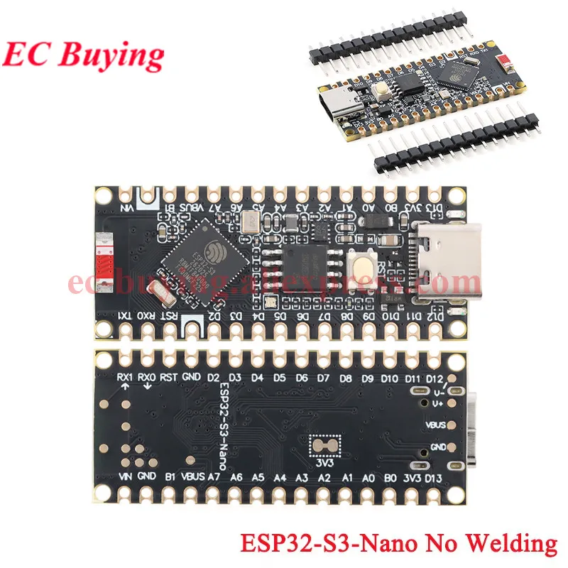 ตัวเลือกสินค้า บอร์ดพัฒนา ESP32-S3 โมดูล Wi-Fi 2.4G และ Bluetooth เสริม Type-C