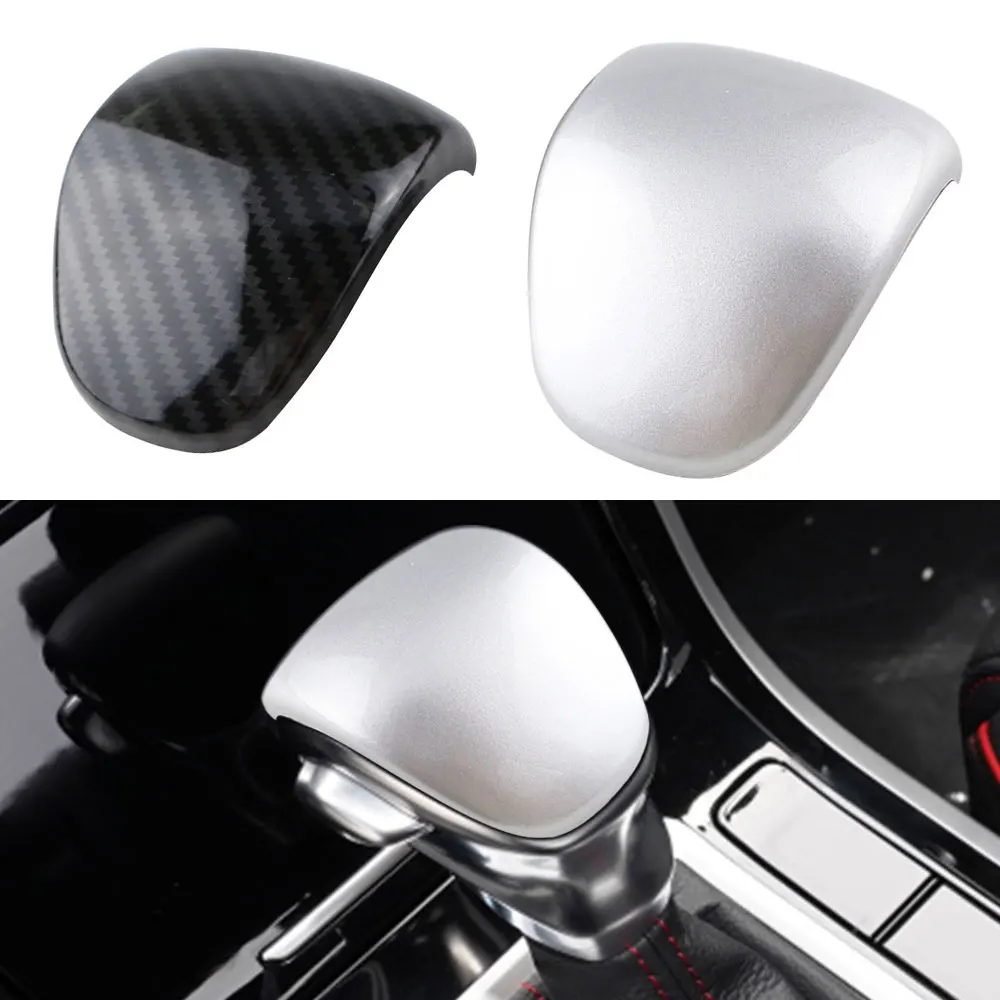 ABS Gear Shift Knob Handle Cover Trim for Car Interior Enhancement