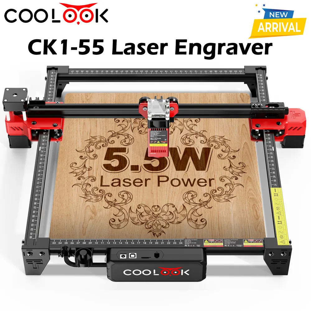 COOLOOK CK1-55 Laser Engraving Machine Metal Laser tag DIY Tools