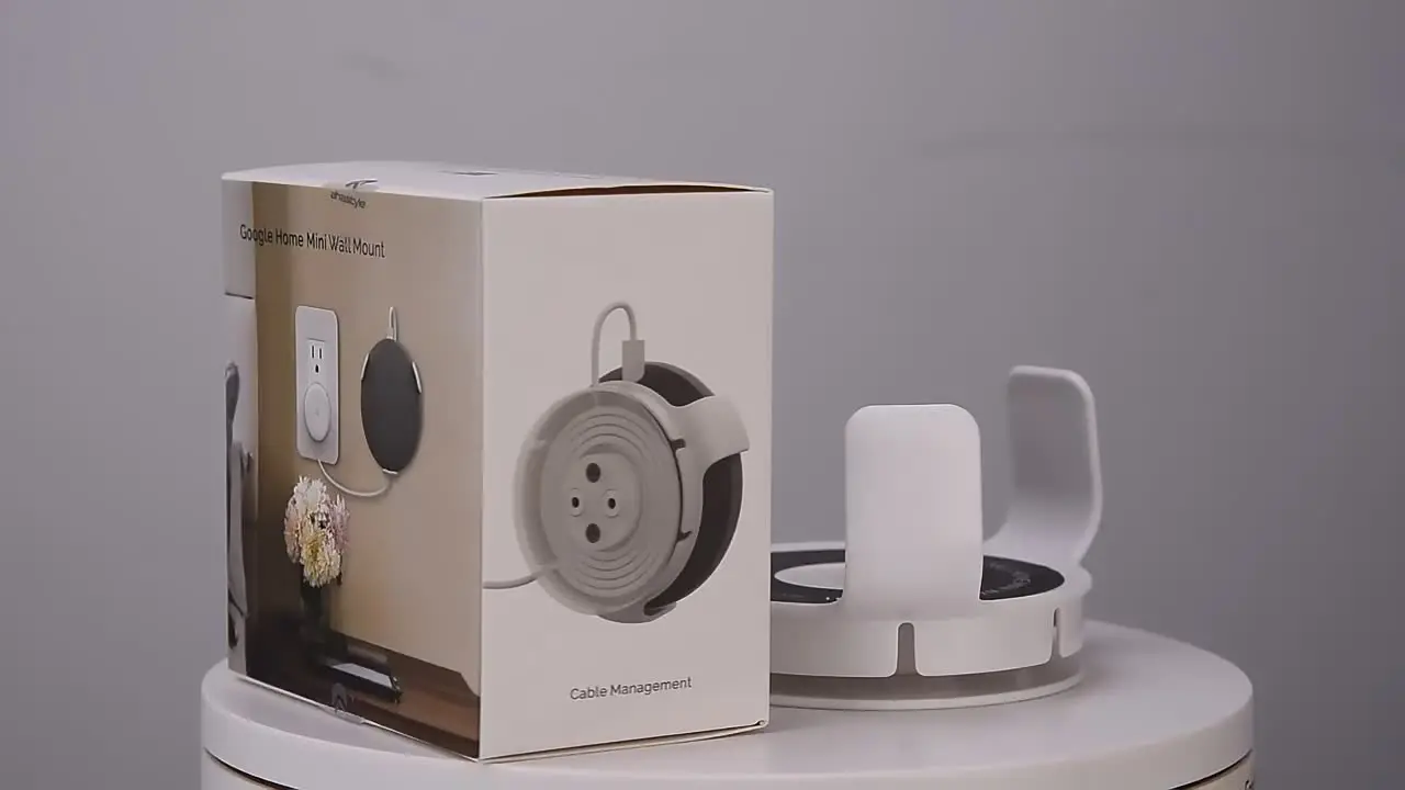 Support Mural Pour Haut-parleur Avec Vis, Support De Boîtier De Son Intérieur, Amazon Alexa Echo Dot, Merveilleuse Génération, Echo Dot 3