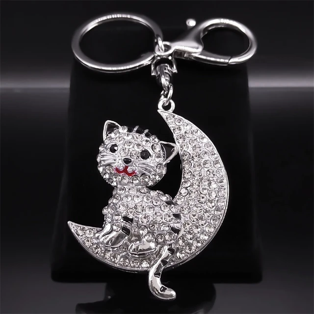 Rhinestone Key Chain Ring Holder  Rhinestone Jewelry Accessories