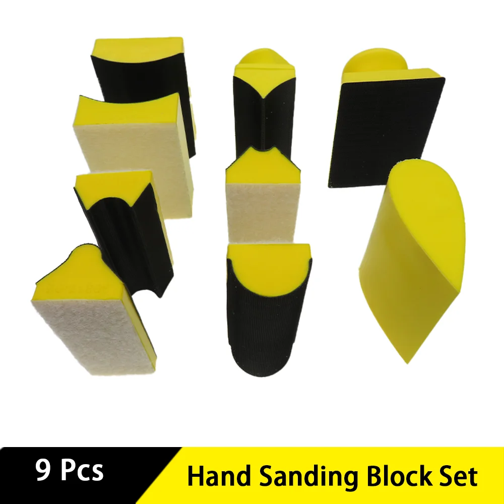 Hand sanding block set best sale