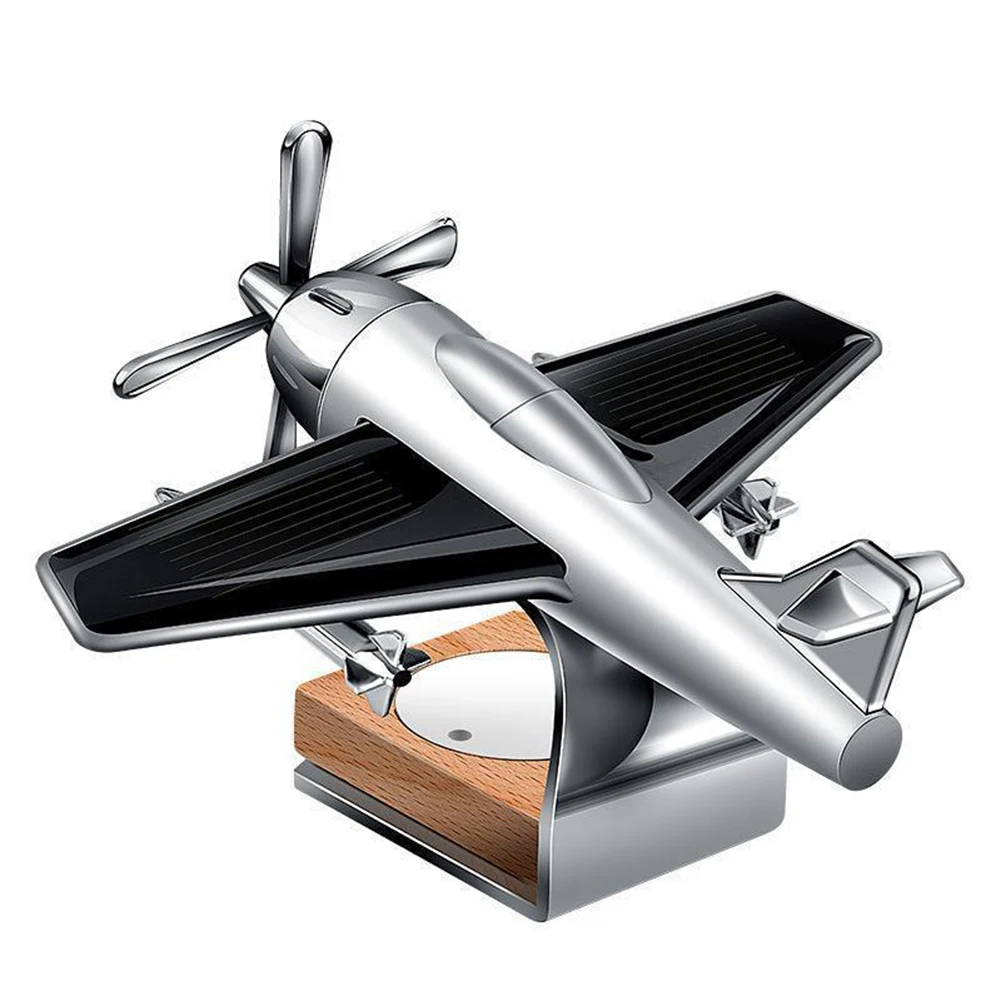 

Automatic Solar Power Car Perfume Auto Alloy Solar Energy Driven Continuous Propeller Rotation Easy to Install