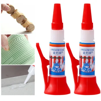 1/2/3 pezzi Colla super potente Colla ad asciugatura rapida Colla per riparazione saldatura Versatile per ceramica Vetro Gomma Plastica Legno Pelle