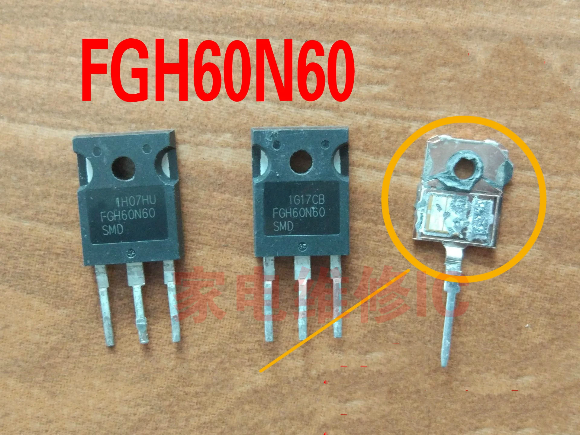 Original Used 1pcs Fgh60n60sfd Fgh60n60smd Fgh60n60ufd To-3p Fgh60n60 ...