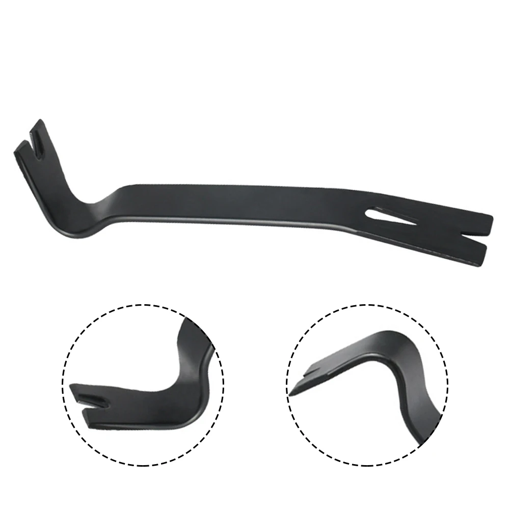 편안한 블랙 네일 리프터 프라이 바 리무버 도구, 작업장 장비 난파선 바, 당기는 수공구, 9 인치