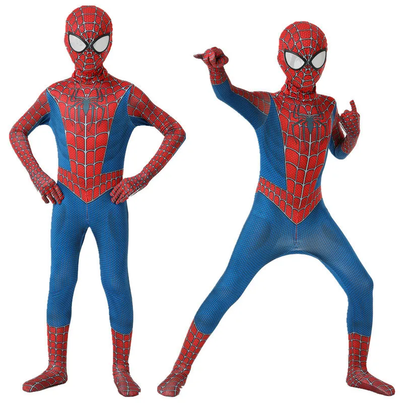 erven mobiel extreem Kinderen superheld spiderman kostuum set 3d stijl halloween cosplay  bodysuit voor jongens en meisjes| | - AliExpress