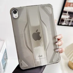 Premium Transparent Tablet Case - Soft, Clear Protective Cover - iPad 2025 11inch A16 (GRAY)