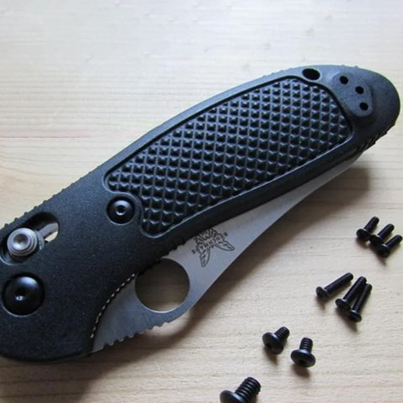 416 Stainless Steel Knife Handle Spindle Blade Clip Screws Set for Benchmade 550 Series DIY