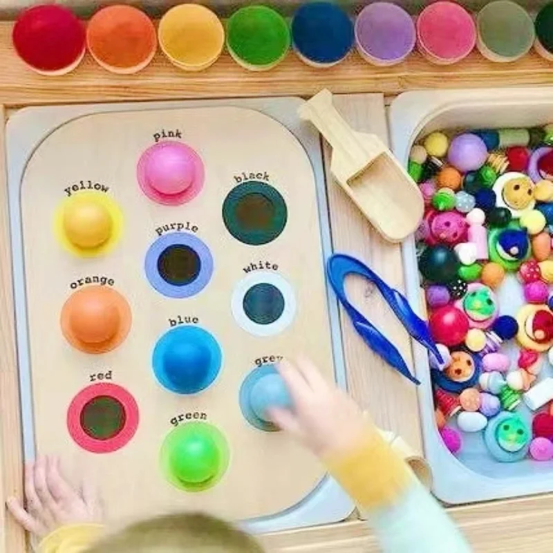 Рисунок 3 - Деревянная настольная игра Монтессори для детей