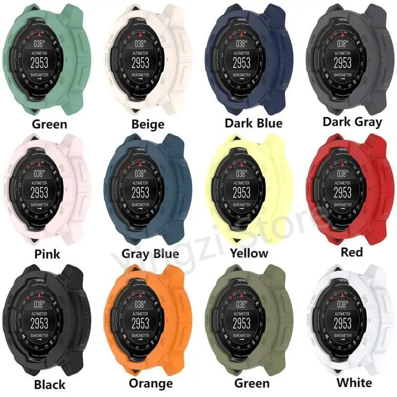 Premium Soft Silicone Smart Watch Protective Cover - Hollow Design Shell Accessory