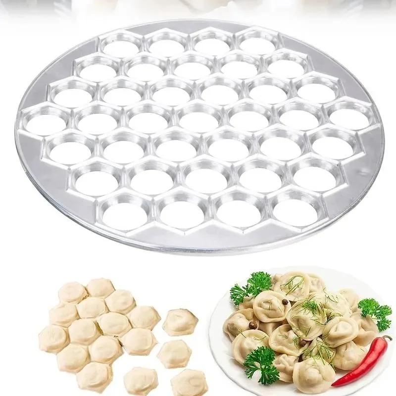 Description Picture 5 of itemPelmeni Maker Russian Dumpling Mold Pelmeni Metal Mold with Pastry Ravioli Wheel Pasta Double Cutter for Kitchen Cooking Tools