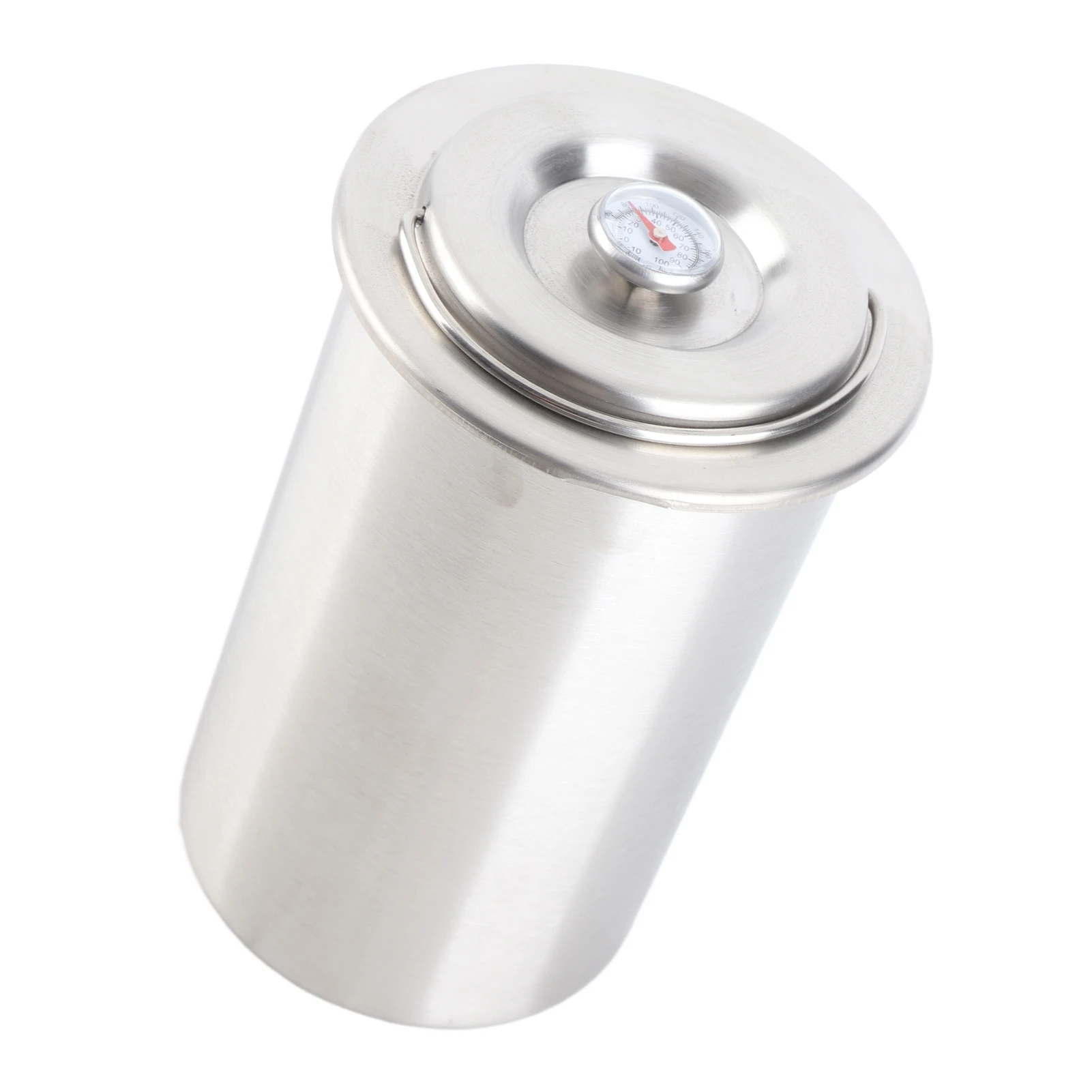Stainless Steel Ham Maker, Healthy Homemade Deli Meat Press, Kitchen Bacon Mold Boiler Pot Pan Stove with Thermometer