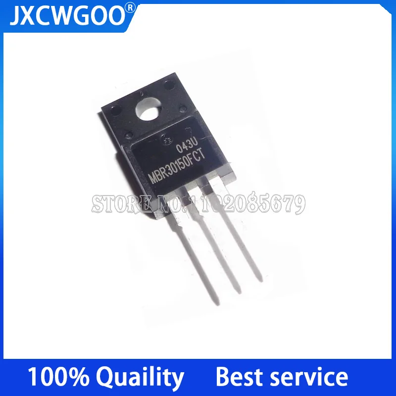 

10 шт MBR30150FCT MBR30150 TO-220F диод Шоттки 30A 150V MOS новый оригинальный FET