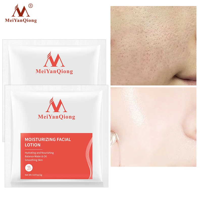10pcs Moisturizing Lotion Whitening Moisturizing Nourishing Skin Anti-Wrinkle Fine Lines Anti-Aging Travel Size Facial Care