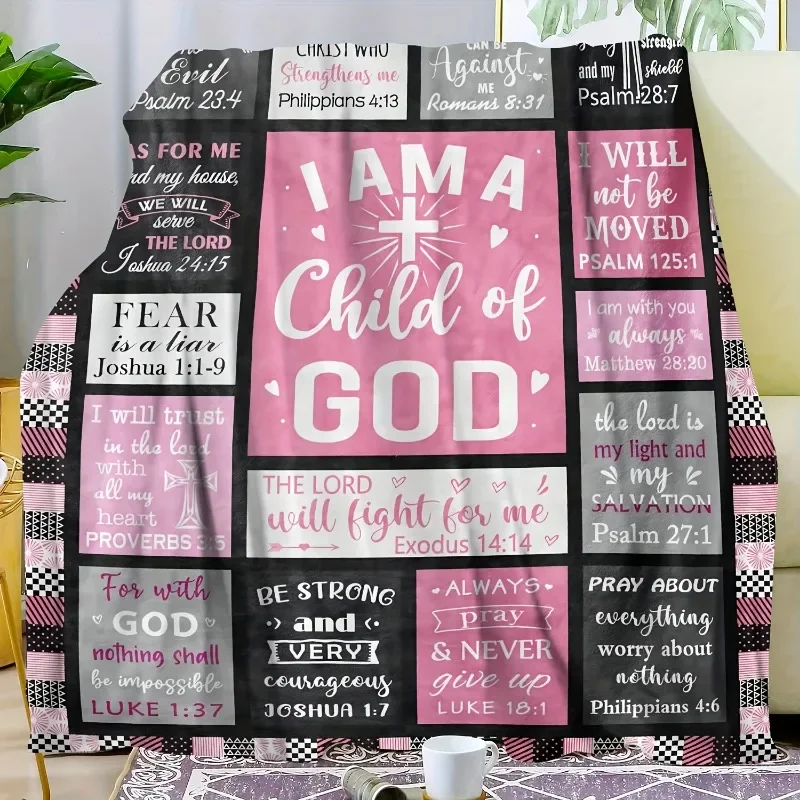 Christian Gifts For Women Blanket I Am A Child Of God Blankets Inspirational Religious Gifts Catholic Spiritual Gifts For Women 2