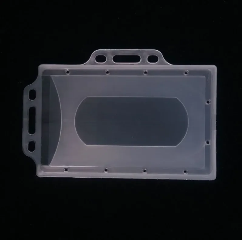 Durable Plastic ID Card Badge Holder for Office & Exhibition Use