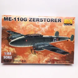 144 Fighter Military Plastic Assembly Aircraft - Variety of 25 Designs (80402 German ME - 001G)