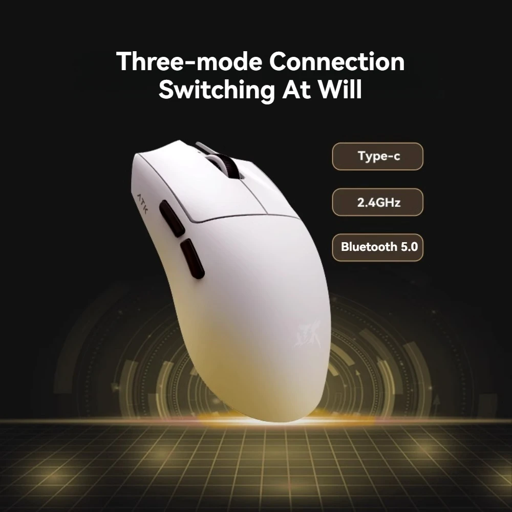ATK Blazing Sky X1 Gaming Mouse Metallic RedWireless 8K