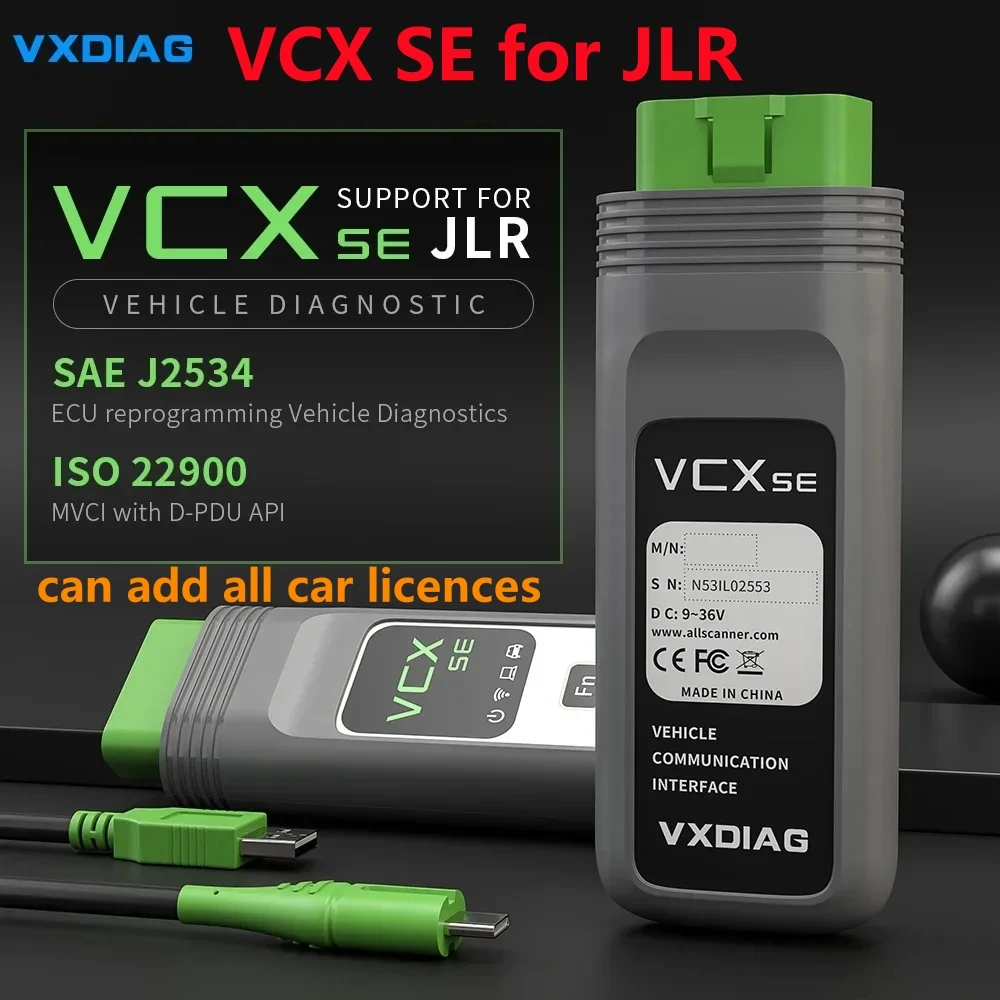 

A + VXDIAG VCX SE для JLR DoIP автомобильный диагностический сканер OBD2 J2534 Программирование активный тест SDD Pathfinder можно добавить лицензии