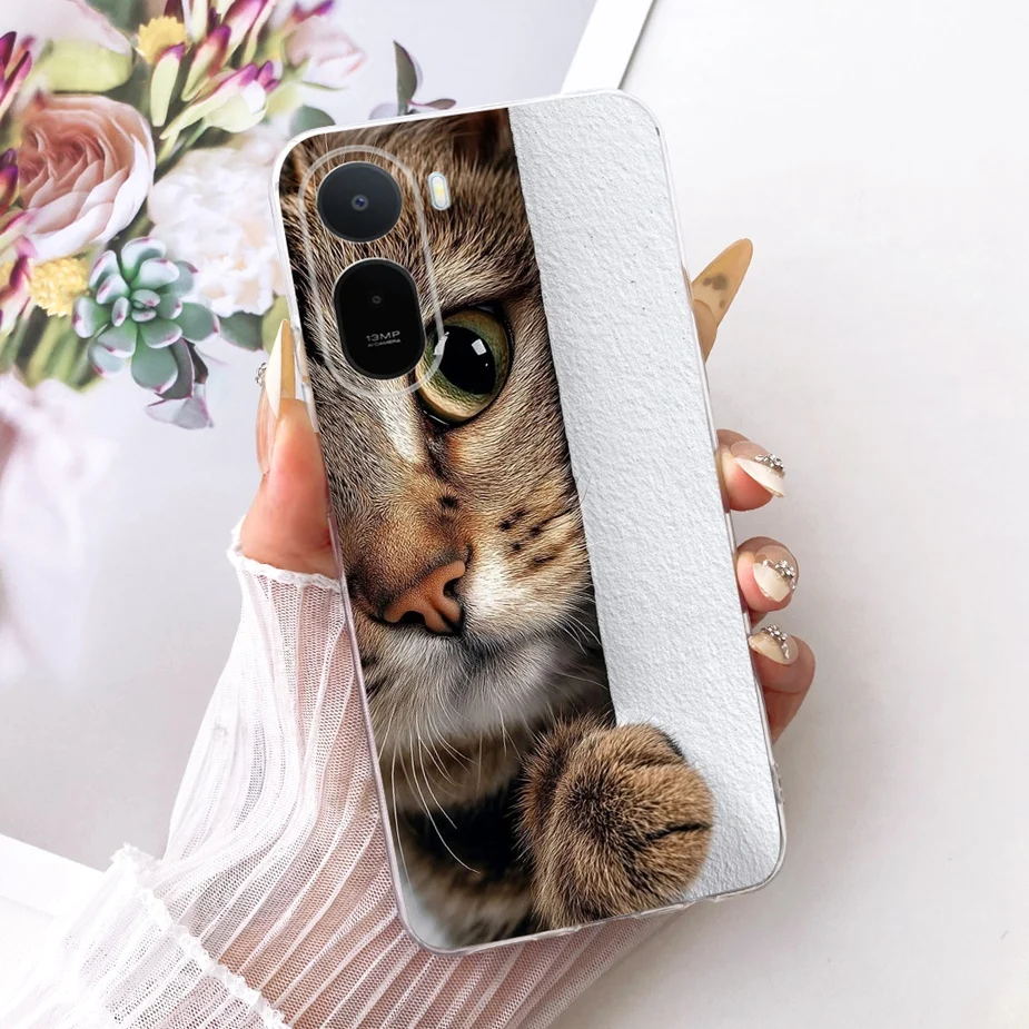 Stylish Painted Soft Slim Phone Case - New Fashion Design