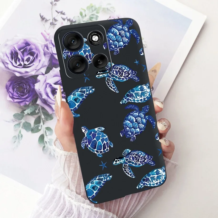 Stylish Bowknot Flower Soft Silicone Phone Case