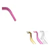 1 Pc Eyelash Comb Tweezers Stainless Steel Anti-Static Non-Magnetic Professional Volume 3D Lashes Extension Tweezers Tools 3