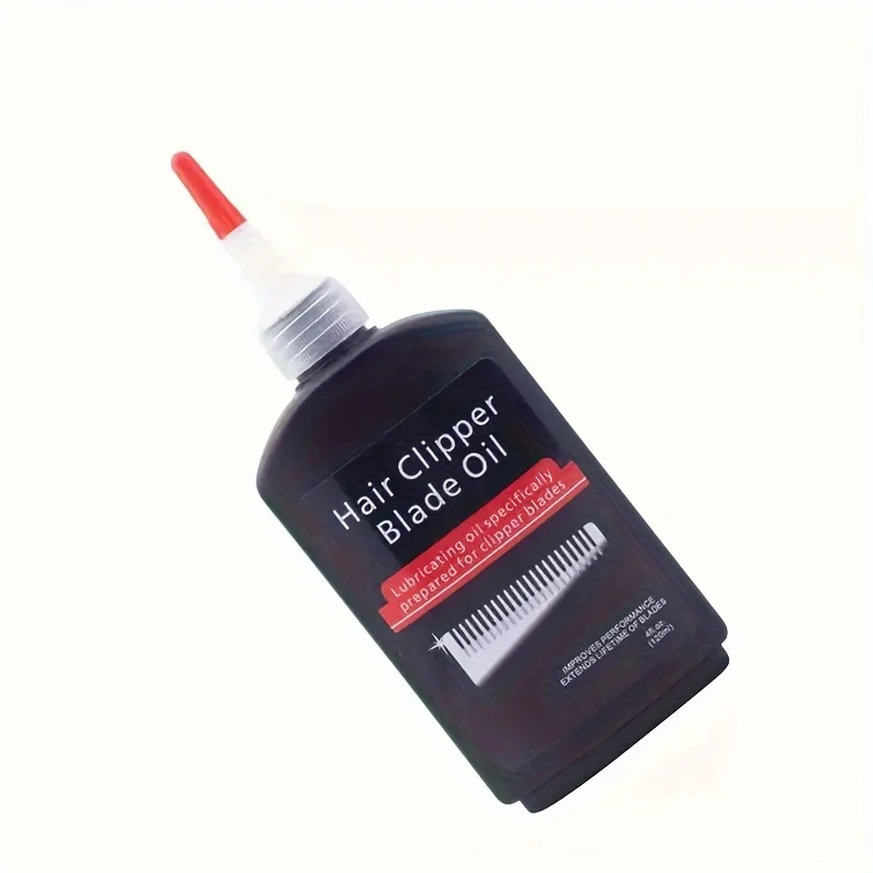 1/2 pcs Electric Shaver Premium Hair Clipper Blade Lubricating Oil Rust Prevention Maintenance 120ml Black Plastic Bottle