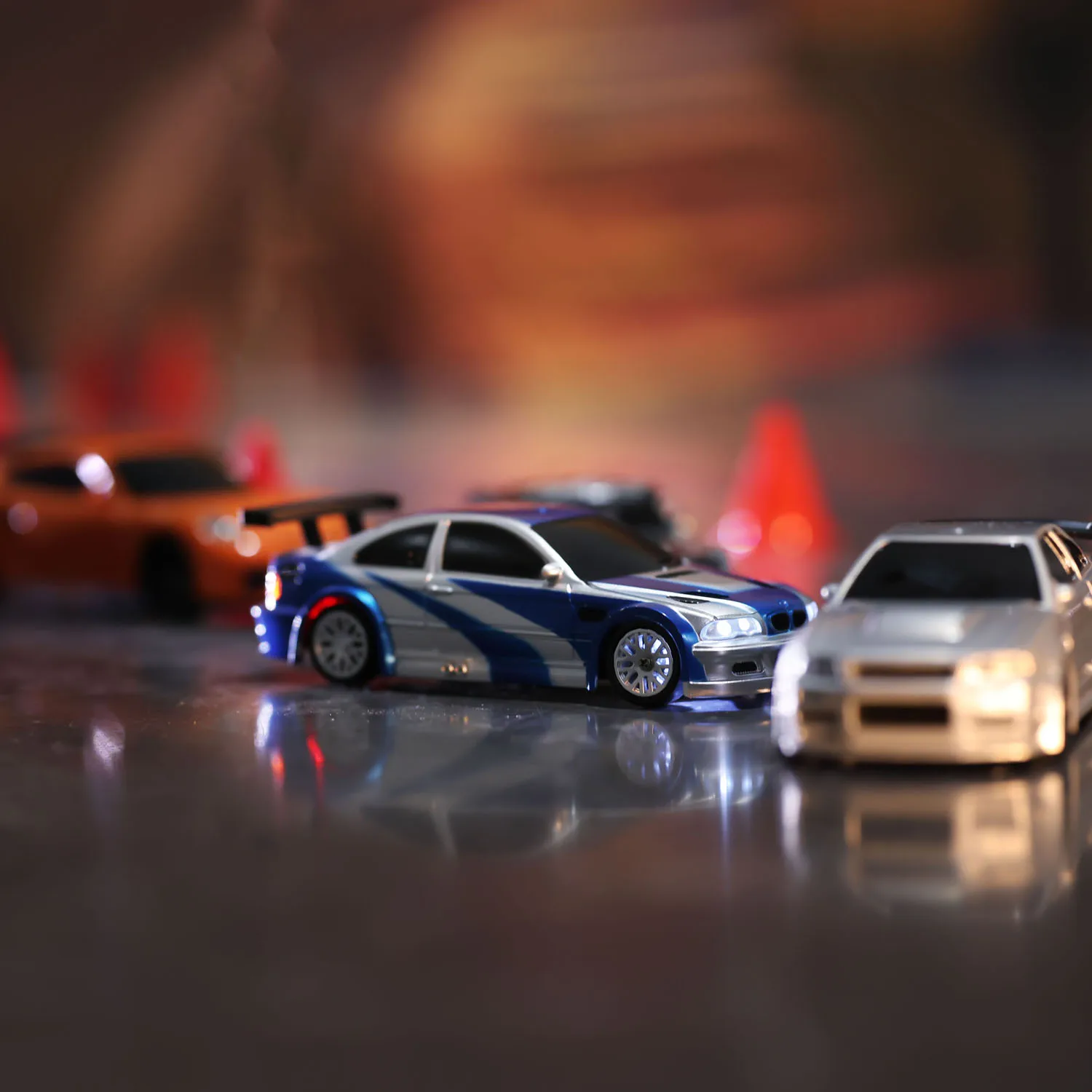 RC Racing Car Mini Toys 1/43 Radio Control Drift Car 4WD High-Speed Motor Vehicle Model for Boys Outdoor Toy Gifts Endless fun 5