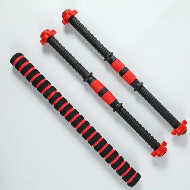 40/50cm Dumbbell Rod Solid Steel Weight Lifting Spinlock Bars With Connector For Gym Home Fitness Workout Barbells Handles weight lifting accessories,gym exercise equipment,gym handle