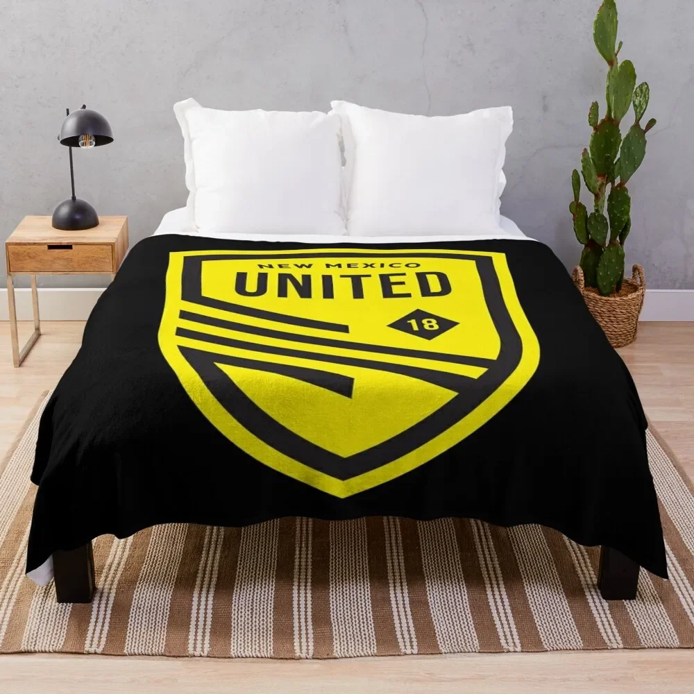 

New Mex United Logo1 Throw Blanket For Baby Moving Weighted christmas decoration Blankets