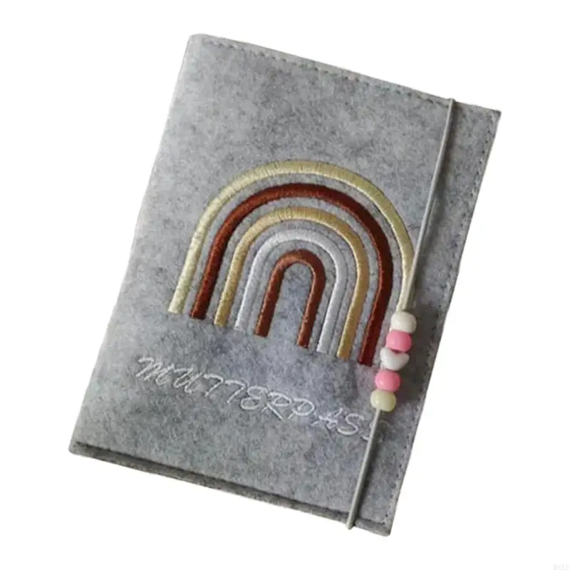 Thick Felt Pregnancy Case Comes Images Organiser Pocket For Hospital And Insurance Document