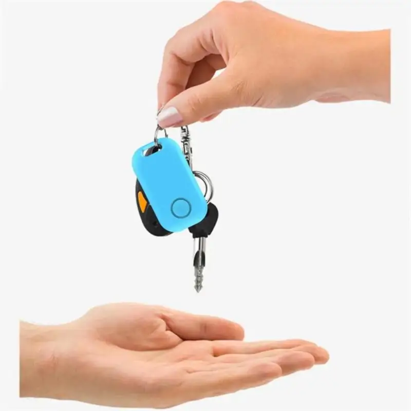 CCORUI Tuya Bluetooth-compatible Smart Location Tracker Anti Lost GPS Tracker Keychain Alarm Smart Life Remote Control