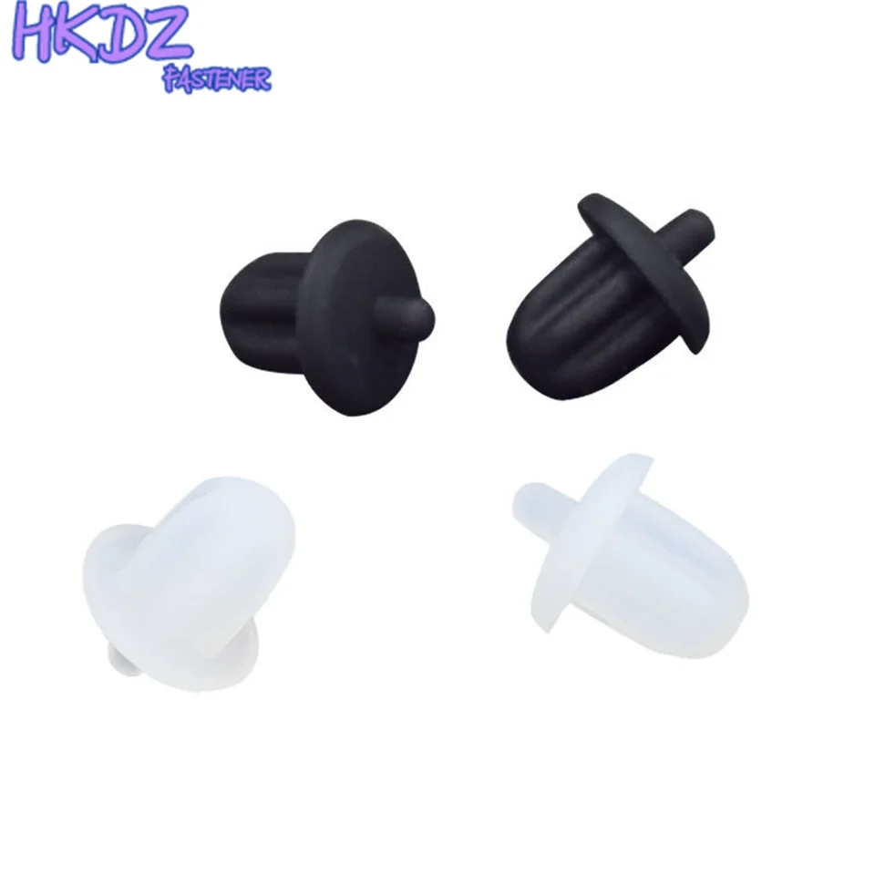 10 Caches Anti-poussière En Silicone Pour Prise Jack 6,35 Mm – Noir Et Transparent, Protection Micro Et équipement Audio