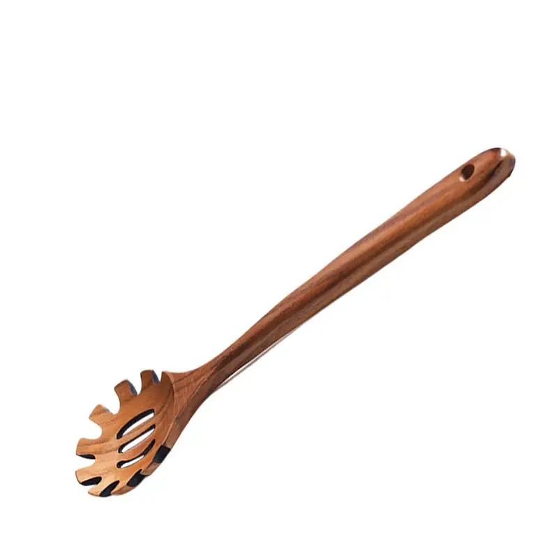 Multipurpose Wooden Pasta Spoon for Cooking