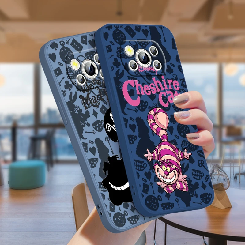 Disney Cat Miraculous Cat Per Poco C50 C40 X4 M5S F4 M4 X3 F3 M3 C3 Pro Gt Nfc 4G 5G Custodia Per Telefono Con Corda Liquida