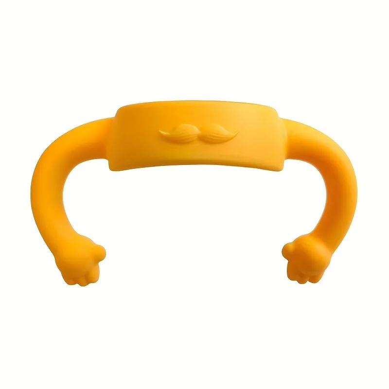 Baby Silicone Bottle Handles Natural Baby Bottle Handle Wide Neck Feeding Handle Easy Carry Lightweight