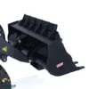 K966 1/16 HUINA KABOLITE RC Hydraulic Wheeled Loader Radio Control Car With Light System Christmas Gift Toy TH22471 5
