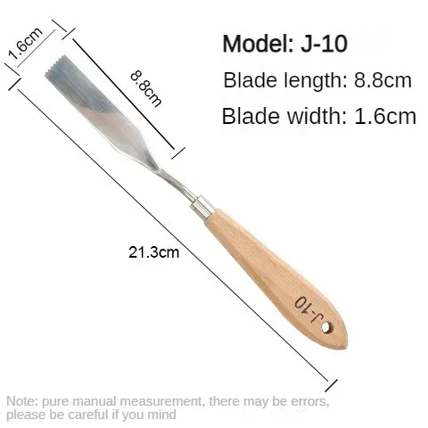 10 Différents Ensemble De Couteaux De Peinture à L'huile De Forme Spéciale Couteau à Peinture Texture Couteau à Palette Dentelée Couteau à L'huile Peinture à L'huile Outil D'art | FR