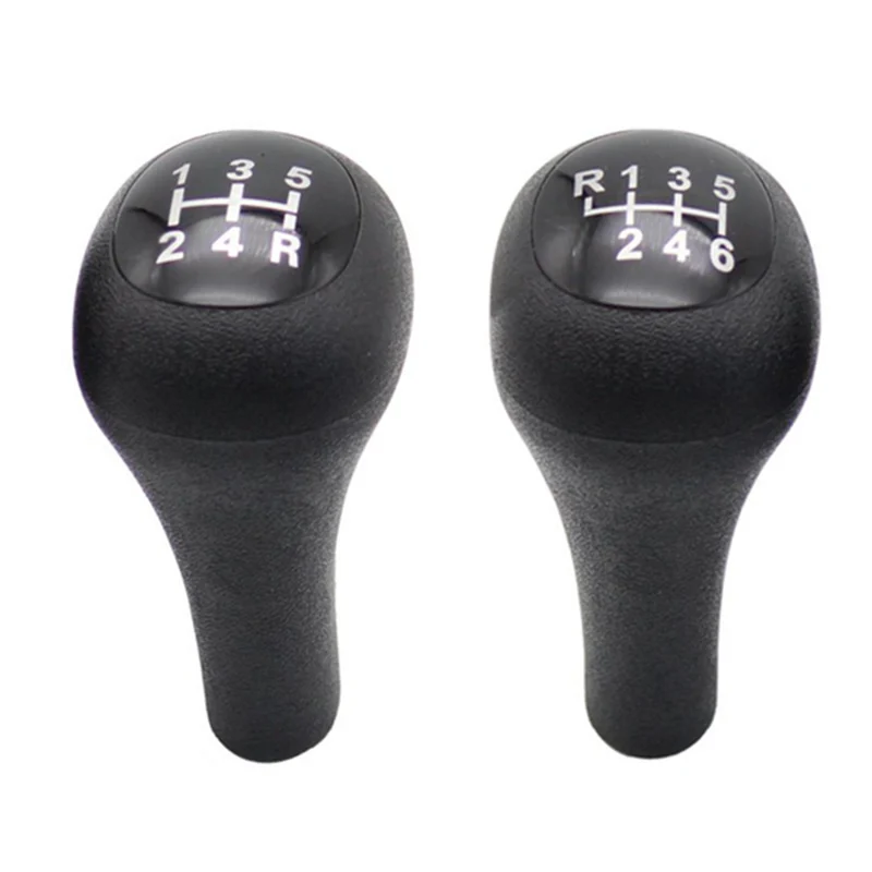 Car Gear Shift Knob for Ford Focus MK1 1998 1999 2000 2001 2002 2003 2004 2005 Leather Manual 5 6 Speed Gearstick Accessories