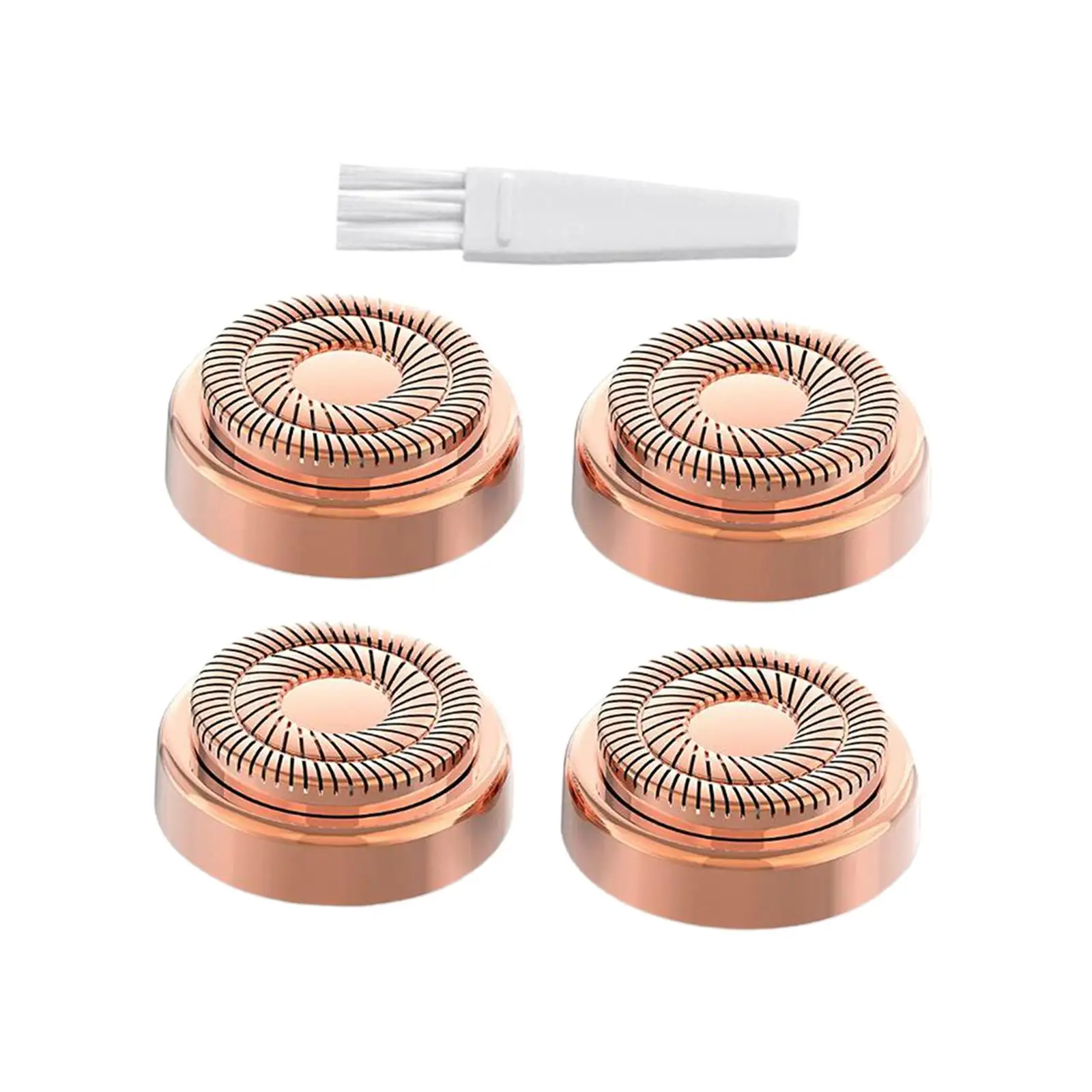 4Pcs Replacement Heads Hair Removal Tool with Cleaning Brush for Lipstick Hair Remover Gen 2 4Pcs Replacement Heads Hair Removal Tool with Cleaning Brush for Lipstick Hair Remover Gen 2