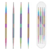 Unlock your creative potential with this versatile Nail and Clay Art Dotting Tools Set - Perfect for DIY Manicures and Sculpture 2