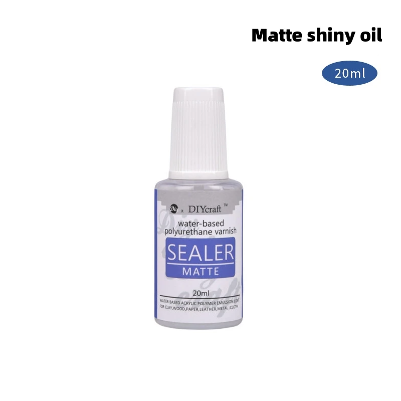 גימור שמן מבריק בגימור מאט על בסיס מים עבור אבן חימר, רזין, עץ, צבע מגן עמיד למים, פוטרי, פיגמנטים