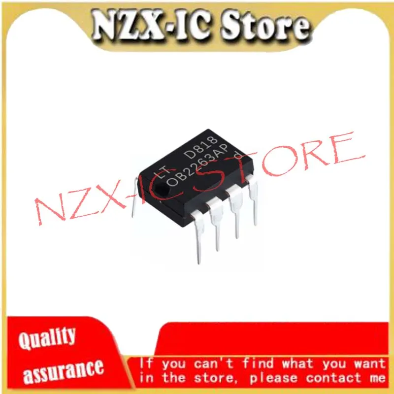 

5PCS/LOT In-line OB2263 DIP-8 OB2263AP LCD Power management IC new original