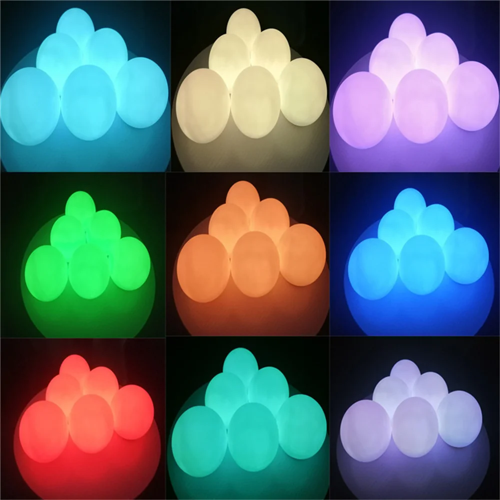 2개 충전식 RGB 플로팅 풀 라이트 3인치 7.8cm LED 풀 볼 조명 (리모컨 포함) IP67 방수 야외 정원 수영장용 목욕 장난감