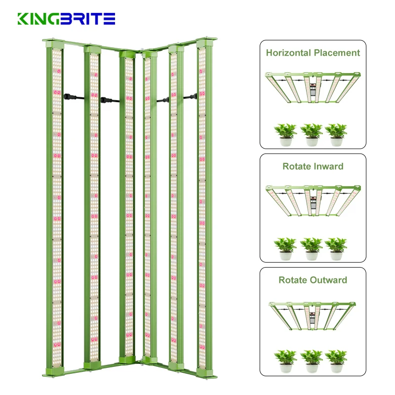 LM301H EVO 600W! KingBrite LED Grow Light Bar with LM301H EVO Full ...