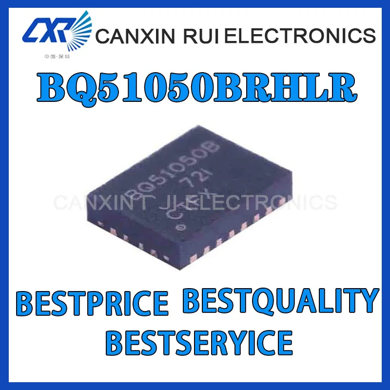 

100% new origina BQ51050BRHLR package VQFN20 Li-ion charger IC wireless power receiver IC chip